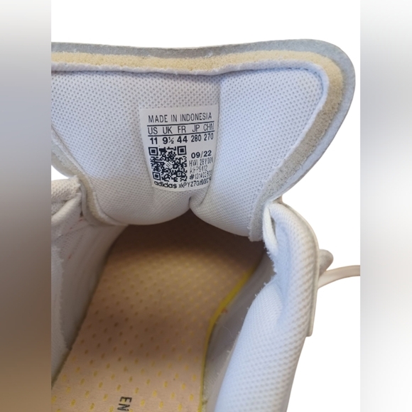 Adidas Grand Court EUC White Shoes Size 11 - Picture 7 of 8